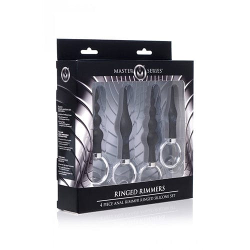 Master Series Analplugs Default Master Series Analplug Anal Ringed Rimmer Set aus Silikon diskret bestellen bei marielove