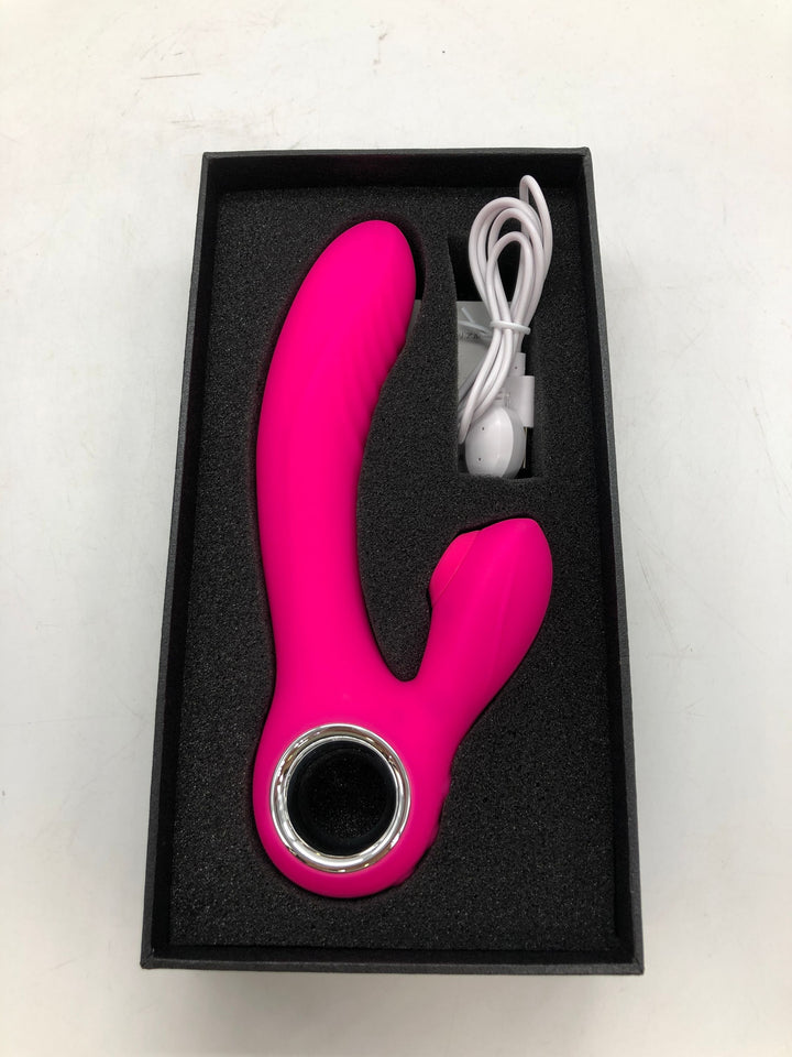 Enlove Doppel Vibrator mit Klitoris Stimulator - 10 Vibrationsmodi