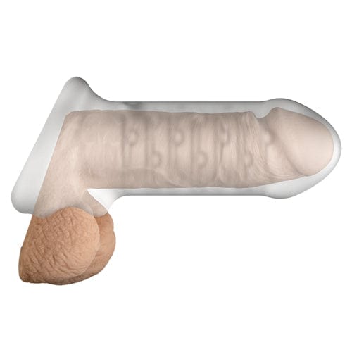 OptiMALE Penishülle Default OptiMALE Penishülle Dücker Extender mit Hodenschlinge diskret bestellen bei marielove