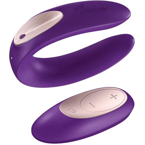 Satisfyer Paarvibratoren Default Satisfyer Paarvibrator Partner Toy Plus - Vibrator für Paare in Fernbeziehung diskret bestellen bei marielove