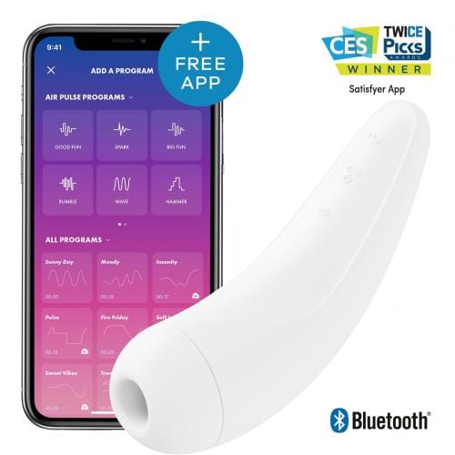 Satisfyer Satisfyer Satisfyer Vibrator Curvy 2+ Weiß diskret bestellen bei marielove