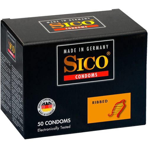 Sico Kondome Sico Kondome Sico Ribbed - 50 Kondome diskret bestellen bei marielove