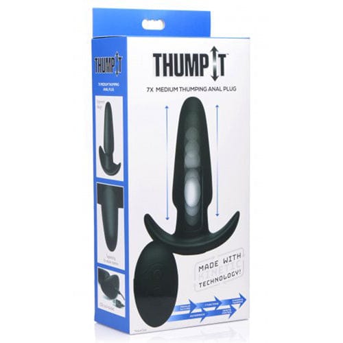 Thump It Analplugs Default Thump It Analplug Thump-It Curved Buttplug aus Silikon - Medium diskret bestellen bei marielove