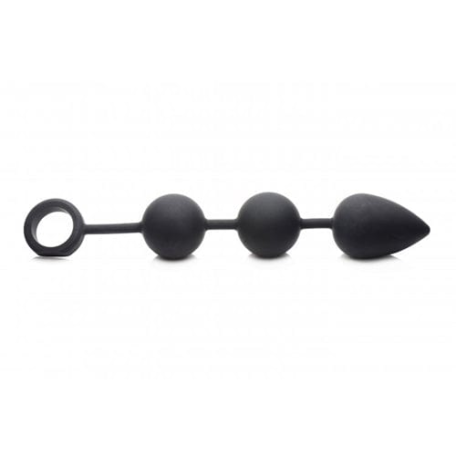 Tom of Finland Analketten Tom of Finland Analkette Großer Analkugel-Plug aus Silikon diskret bestellen bei marielove