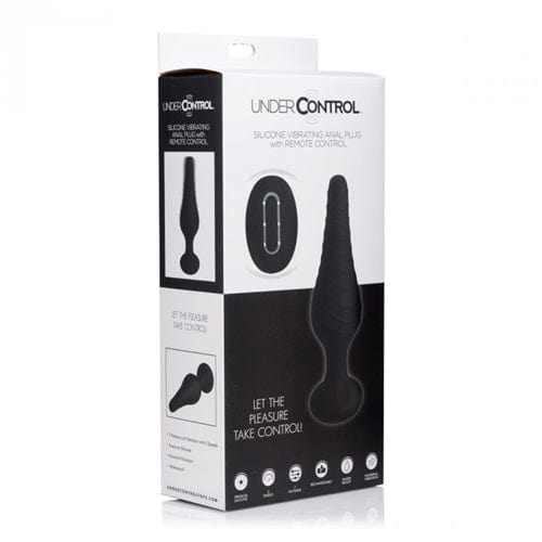 Under Control Analplugs Default Under Control Analplug Vibrierender Anal Plug mit Fernbedienung diskret bestellen bei marielove