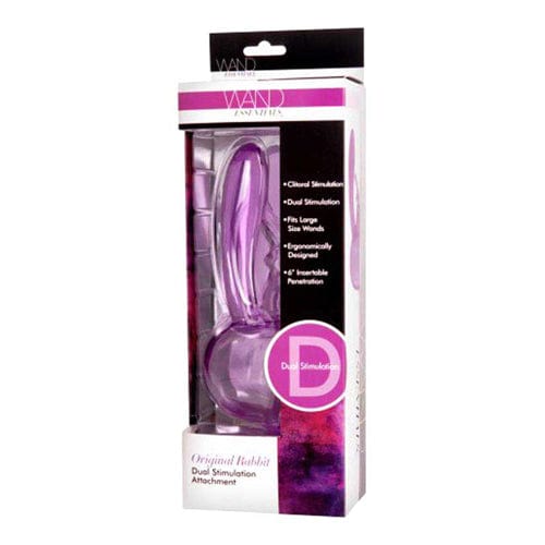 Wand Essentials Massage Wand Essentials Magic Wand Aufsatz Duo-Stimulator für Wand Vibrator in Pink diskret bestellen bei marielove