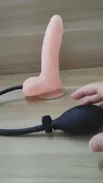 marielove 18cm Aufblasbarer Dildo